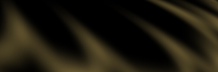 background with golden brown and black color gradation. The slanted shape resembles a ribbon or wave which gives a dynamic and soft impression.