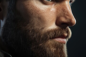 An image of a handsome man with a beard