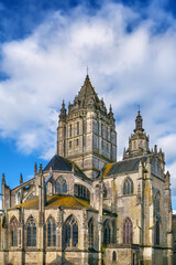 Naklejka premium St. Peter church in Coutances, France