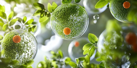 Exploring the intricacies of primary plant cell culture, this image captures the essence of primary plant cell culture techniques and their significance in botanical research and development.