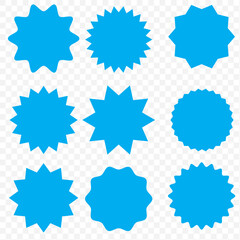 Sparkle Icon. Stars Icon Vector. Sparkling Star Shapes. Twinkling Stars. abstract shining flash symbols, glowing light effect. isolated on white and black background. Vector illustration. eps 10.