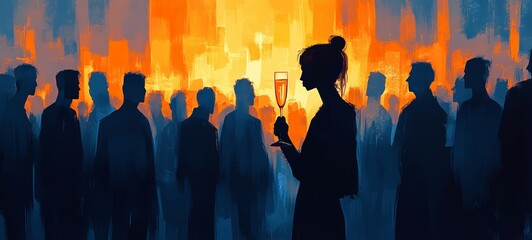 The Empty Celebration, Alcohol Use Disorder