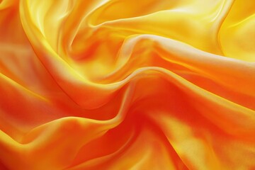 Obraz premium Natural orange and yellow background made of fabric material