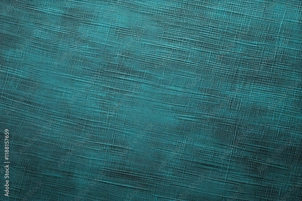 Poster a vintage teal background with a subtle crisscross mesh pattern.