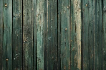 Fototapeta premium Background picture made of old green wood boards