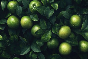 abstract background green lime tropical