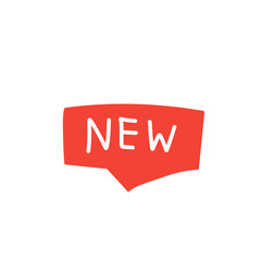 new badge sale illustration