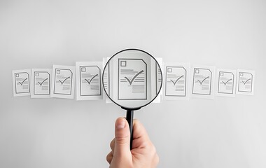 Quality Control with Precision: Scrutinizing Documents with Magnifying Glasses for Compliance and Standardization