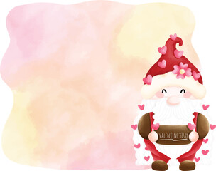 Happy Valentine day text box