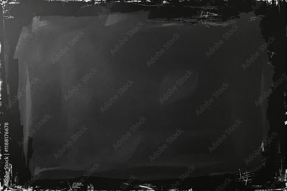 Poster abstract black texture background with artistic details and grunge border.