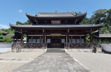 Obraz premium 黄檗山萬福寺 開山堂 京都府宇治市