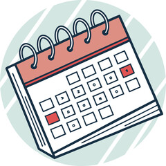 Calendar Icon Vector