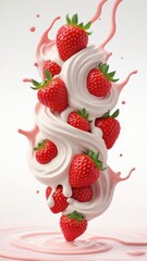strawberry dessert