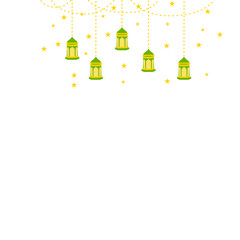 Islamic Hanging Lantern Decoration