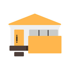 シンプルな家のアイコン