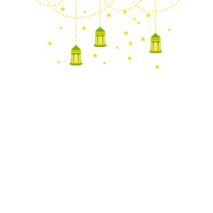 Islamic Hanging Lantern Decoration