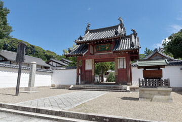 Fototapeta premium 黄檗山萬福寺 総門 京都府宇治市