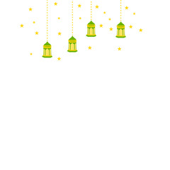 Islamic Hanging Lantern Decoration