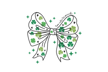 too cute to pinch, St.Patrick’s Day SVG Typography T Shirt Design