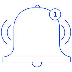 Notification icon. Notification Bell Icon