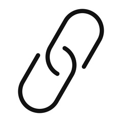 Share Link Button for Social Media Line and Silhouette Icon. Arrows Symbol Share Link for Web Site Outline Icon. Send Data Sign Linear Pictogram. Editable Stroke. Isolated Vector Illustration.