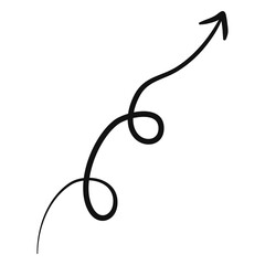 Arrow line icon 