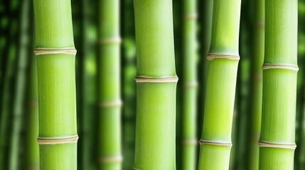 Fototapeta premium Serene Bamboo Forest: A Tranquil Escape into Nature's Embrace