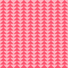Pink tones seamless pattern with mini triangles