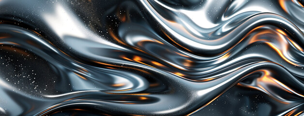 Digital Abstract Artwork Liqu With Render Eye-Catching Donzb