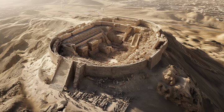 "Herod&rsquo;s Tomb Discovered at Herodium: Monumental Fortress and Palace