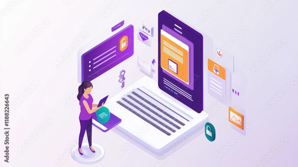 Poster Secure Online Document Access and Management System