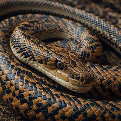 Obraz premium close up of a snake