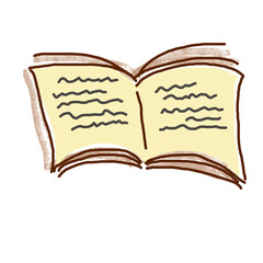 open book illustration