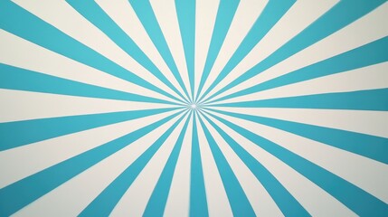 A radial burst background featuring soft shades of light blue radiating from a central point,