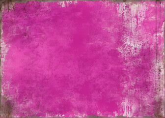 Fototapeta premium A vibrant and textured background featuring a rich magenta color with a slightly distressed edge, perfect for creative projects.