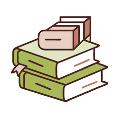 Books Clipart Vector – Ideal for Study, Knowledge, and Academic Projects