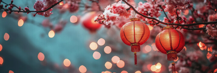 Fototapeta premium Chinese New Year. Lunar New Year. a holiday in China, Chinese culture