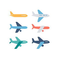 Aviation Icon Pack &ndash; Ideal for Transportation, Travel, and Logistics Projects"