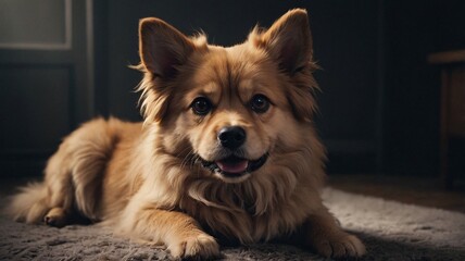 Photorealistic Dog 4K for Wallpaper Desktop