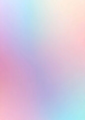 A Soft Gradient Abstract Background Featuring Iridescent Neon Pastel Colors with Holographic and Vaporwave Aesthetic, Perfect for Creative Wallpapers and Trendy Design Projects. Generative Ai