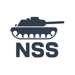 Armored Vehicle Icon – Ideal for Defense, Army, and Tactical Projects