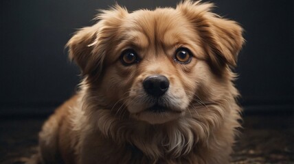 Photorealistic Dog 4K for Wallpaper Desktop
