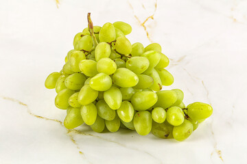 Green juicy sweet ripe Grape bunch