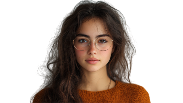 Student immersed in literature, absorbed in reading, minimalistic white backdrop, engaging and thoughtful atmosphere