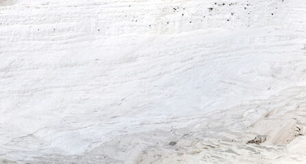 Travertine White Surface Closeup Natural Texture Abstract Bright Detail