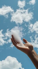 Holding dreams of innovative lifestyle