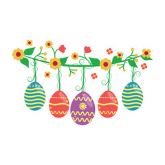 Easter garland