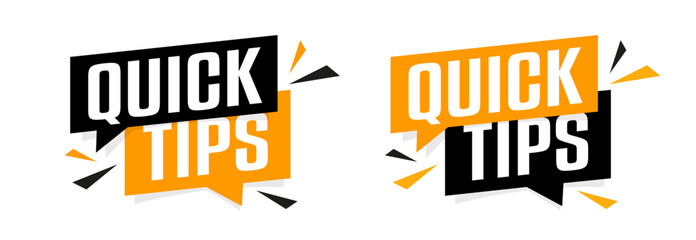 Quick tips