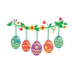 Easter garland