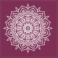 Indian Traditional and Cultural, Kolam, Rangoli, or Paisley vector line art. Bengal art India Tamil mandala Art 01 (59)